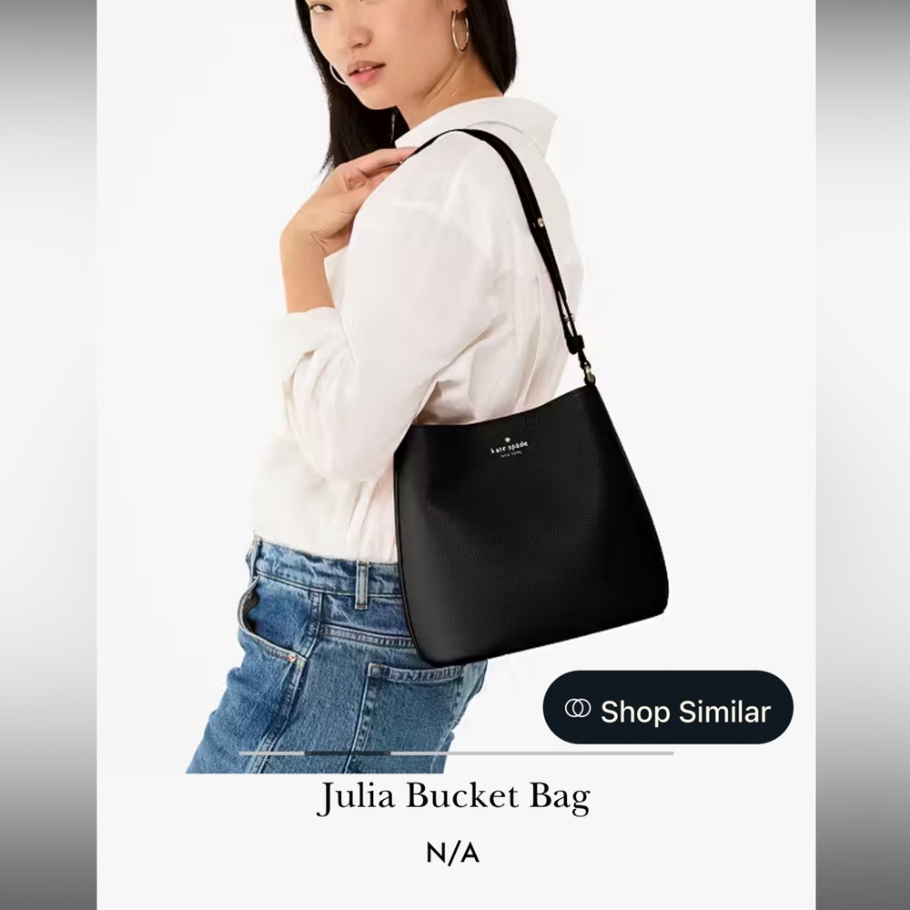 Kate Spade Black Shoulder Bag Classic Design